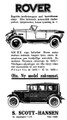 Annonse - 1927 Rover 9/20 HK (1927 Rover-1)