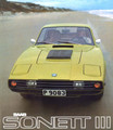 Sales Brochure - 1965 Saab Sonett III (1965 Saab Sonett III)