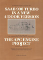 Sales Brochure - 1980 SAAB 900 Turbo Sedan (1980 SAAB 900 Turbo Sedan)