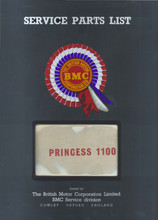 Princess 1100 Mk I 1963 to 1967 - Mechanical Parts List