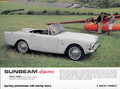 Sales Brochure-1965 Sunbeam Alpine (2/124/15)