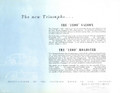 Sales Brochure - 1948 Triumph 1800 Models (1948 Triumph)
