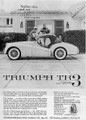 Advert - 1958 Triumph TR3 (1958 Triumph TR3)