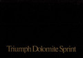 Sales Brochure - 1974 Triumph Dolomite Sprint (1974 Triumph Dolomite Sprint)