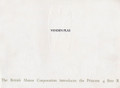 Sales Brochure - 1965 Vanden Plas Princess 4 Litre R (2227)