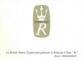 Brochure de vente - 1965 Vanden Plas Princess 4 Litre R -  (French) (2227/A/F/6)