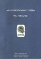 MG 1100 Air Conditioning System Manual