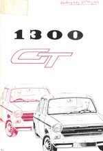 Austin 1100 & 1300 MkIII 1971 to 1974 (export) - Driver's Handbook