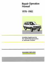 Service Manual - Range Rover Classic - 1970 to 1985