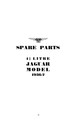 Spare Parts Catalogue - 1 ½ Litre RHD - 1936 to 1937 (SS112parts)