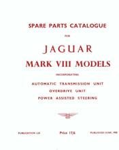 Parts Catalogue - Mk VIII - 1956 to 1959 (J-24)