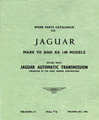 Spare Parts Catalogue - Mark VII and XK140 fitted with Jaguar Automatic Transmission  (J19)