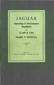 Operating, Maintenance & Service Handbook - Jaguar Mk V 1949 (MkV-1949)