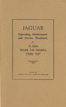 Operating, Maintenance & Service Handbook - Jaguar Mk VII Type ’M’ (E-102-2)