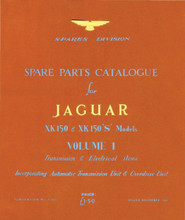 Parts Manual - XK150 and XK150S - Mechanical - 1957 to 1961 (J-29-1)