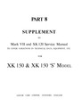 Service Manual Supplement- XK150 and XK150S - 1957 to 1961 (M-3-150)