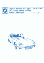 Parts Manual - Series III 2 + 2 - 1971 to 1974 (RTC9015)