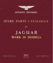 Parts Manual - Mk X 3.8 Litre - 1961 to 1964 (J-32)