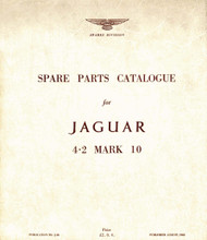 Parts Manual - Mk X 4.2 Litre - 1964 to 1966 (J-36)
