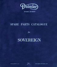 Parts Manual - Daimler Sovereign - 1966 to 1968 (D-6)