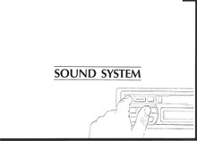 Sound System Handbook  - XJS 6.0 & 4.0 Litre 1994.75 (JJM-10-21-06-47)