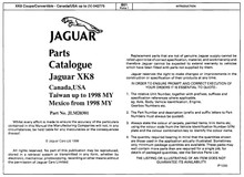Electronic Parts Catalogue - XK8 & XKR Coupe/Convertible - USA & Canada up to (V) 042775- (JLM20301)