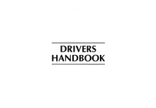 Driver’s Handbook - 1999 Model Year  (JJM-18-02-14-90)