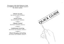 Quick Reference Guide- 1998.75 and 1999 Model Year (not USA) (JJM-10-20-14-87)