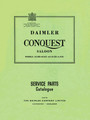 Parts Catalogue - Conquest Saloon 1953 to 1957  (R-27-010-96)