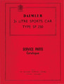 Spare Parts Catalogue - SP250 1959 to 1964  (R-27-010-341)