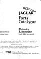Parts Manual - Daimler Limousine Aug. 1980 to 1992  (RTC9887CD)