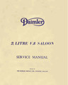 Service Manual - Daimler V8 & 250 1962 to 1969  (E-1002-3)
