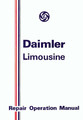 Service Manual - Daimler Limousine 1968 to July 1980  (AKM-3978)