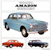 Salg Brosjyre - Volvo Amazon Serien(RK-1512-2 - Oct-64) (RK-1512-2)