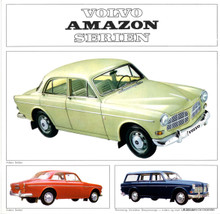 Salg Brosjyre - Volvo Amazon Serien (RK-1731 - Aug-65) (RK-1731)