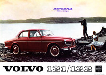 Vendas Brochura - Volvo 121/122 (RK-353 - Nov-61) (RK-353)