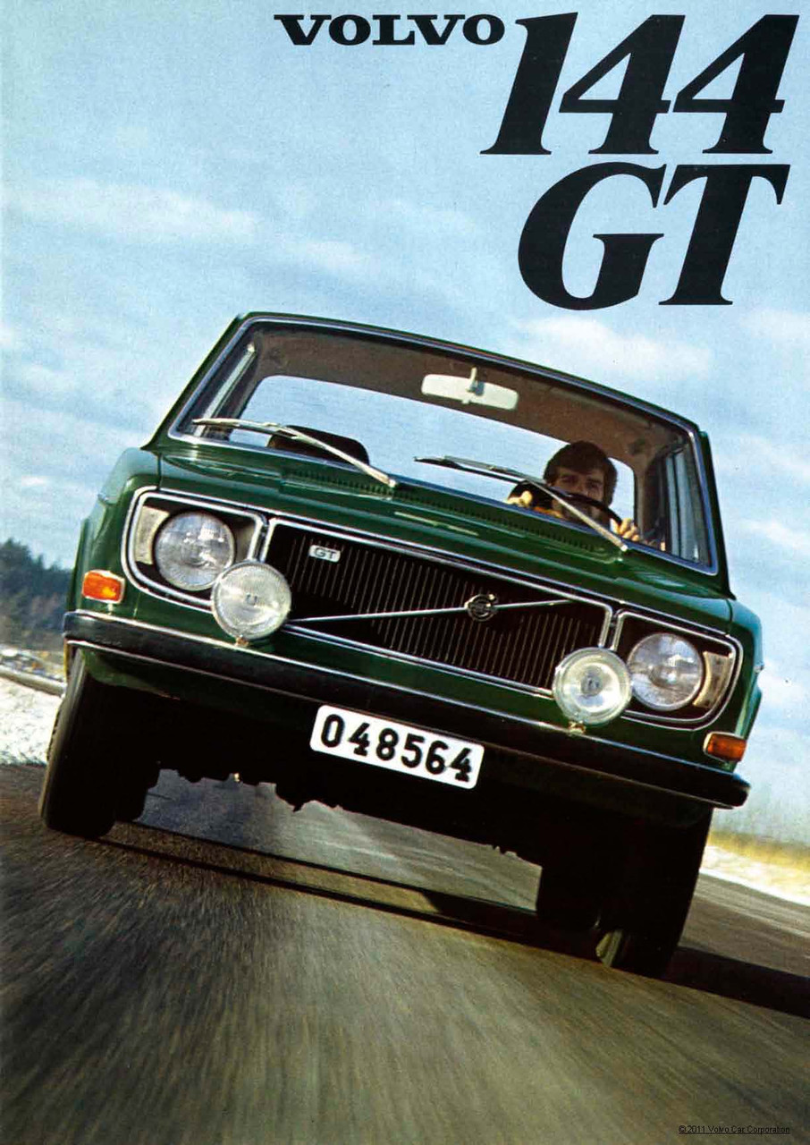 Sales Brochure - Volvo 144 GT (RSP-PV-194-71) - Original Technical