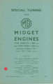 Special Tuning Handbook – Midget Engine Type XPAG/TF 1250 cc & 1466 cc 1953 to 1955 (L-17)