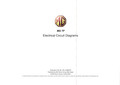 Electrical Circuit Diagrams - MGTF 2002 to 2005 (RCL0496-ENG)