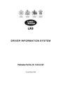 Driver's Information System Handbook – 2004 to 2009 (LRL-18-95-53-501)
