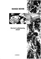 Electrical Trouble Shooting Manuals – Not North America - 1992 Model Year: (LHAE MEN A00)