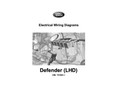 Electrical Wiring Diagrams - Defender - 2007 to 2011 (JLR-13-30-21-2E)