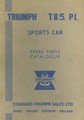 Parts Catalogue – TR5 1967 to 1968 (516915)