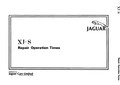 XJ-S Repair Operation Times (AKM-4412-83)