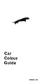 Colour & Trim Guide 1971 Model Year (HBW-3-71)
