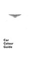 Colour & Trim Guide 1969 Model Year (BW-4-69)
