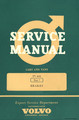 Service Manual-brakes PV 444 (US-5010-1 – Aug. 1960) (US-5010-1)