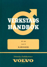 Servicehanbok-Karosseri PV 444 (SS-2020-5 - 12/1963) (SS-2020-5)