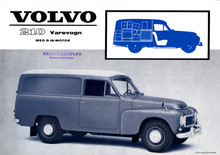 Salg Brosjyre - Volvo 210 Varevogn MED B18 Motor (RK-642 – May-62)  (RK-642)