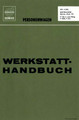 Service Handbuch-Hinterachse (Spicer, Mod 27) P 120, 2-Und 4 Türig P 1800, P 544 (TP 10078 1 – 12/1964) (TP-10078-1)